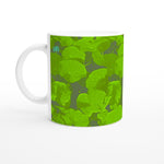 CAPUCINES 03 GREEN_11oz (32 cl) Ceramic Mug_Tasse en céramique