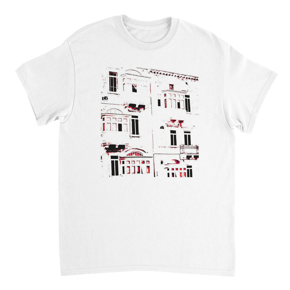 MALTA BALCONIES 23 XRAY RED_Unisex Crewneck T-shirt_T-shirt cold rond ROUGE