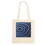 FISHES 12_BLUE EMPEROR ANGELFISH _Classic Tote Bag NATURAL