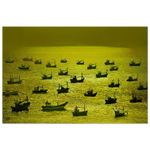 "FLOTILLA GOLD"_Aluminum Print or Fine Art Poster