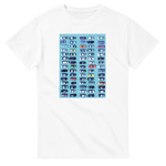 CARS 03 BLUE_Unisex Crewneck T-shirt_T-shirt cold rond BLEU