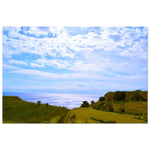 "COASTAL FIELDS"_Aluminium Print or Fine Art Poster_Tirage sur aluminium ou affiche d’art