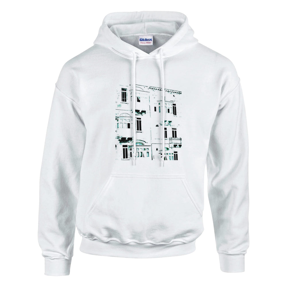 MALTA BALCONIES 24 XRAY TURQUOISE_Classic Unisex Hoodie