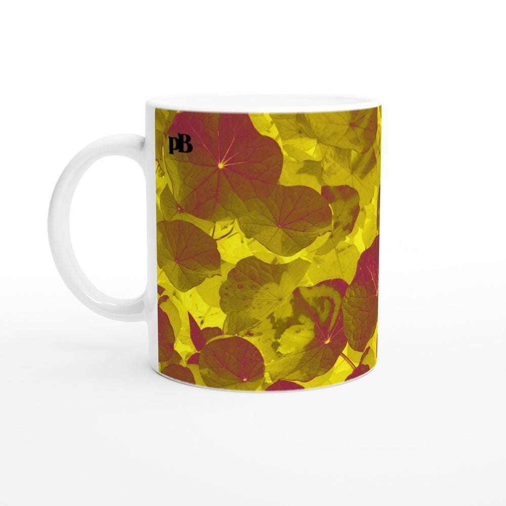 CAPUCINES 15 OLIVE-BLOOD_11oz (32 cl) Ceramic Mug_Tasse en céramique