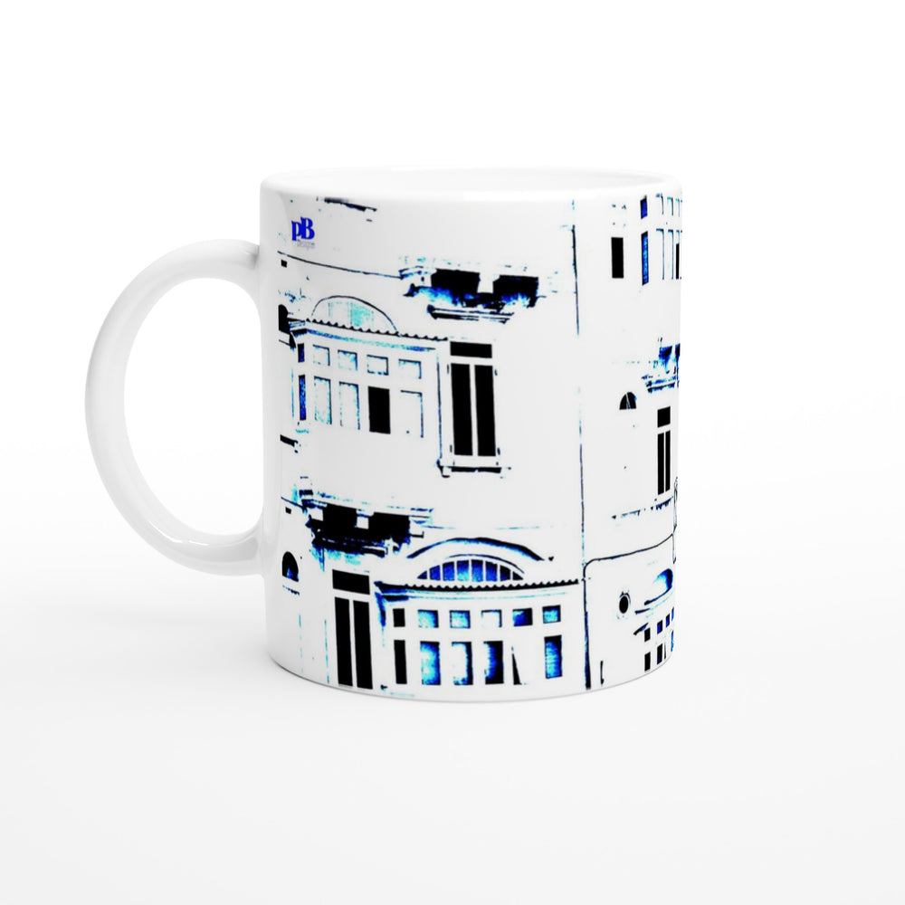 MALTA BALCONIES 20 XRAY BLUE_White 11oz (32 cl) Ceramic Mug_Tasse en céramique