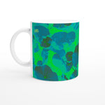 CAPUCINES 04 BLUE-GREEN_11oz (32 cl) Ceramic Mug_Tasse en céramique