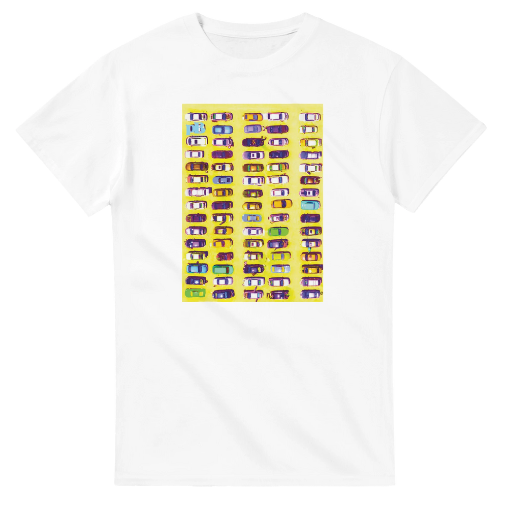 CARS 05 YELLOW_Unisex Crewneck T-shirt_T-shirt cold rond JAUNE