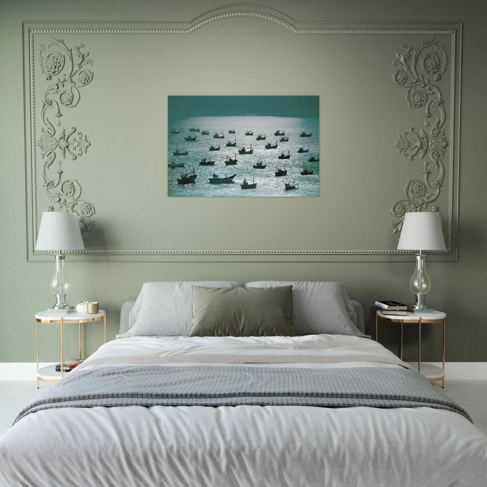 "FLOTILLA HAZE"_Aluminum Print or Fine Art Poster - PBDesigns
