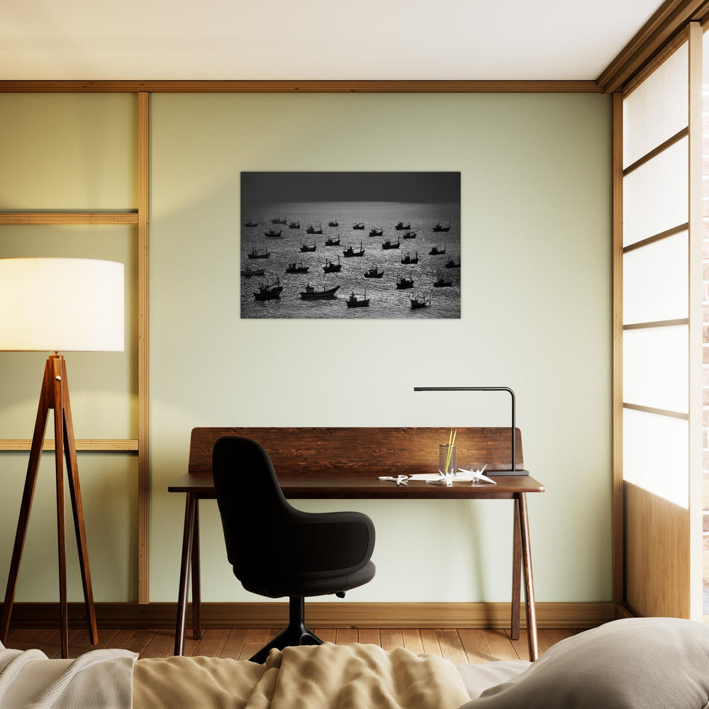 "FLOTILLA DARK"_Aluminum Print or Fine Art Poster - PBDesigns