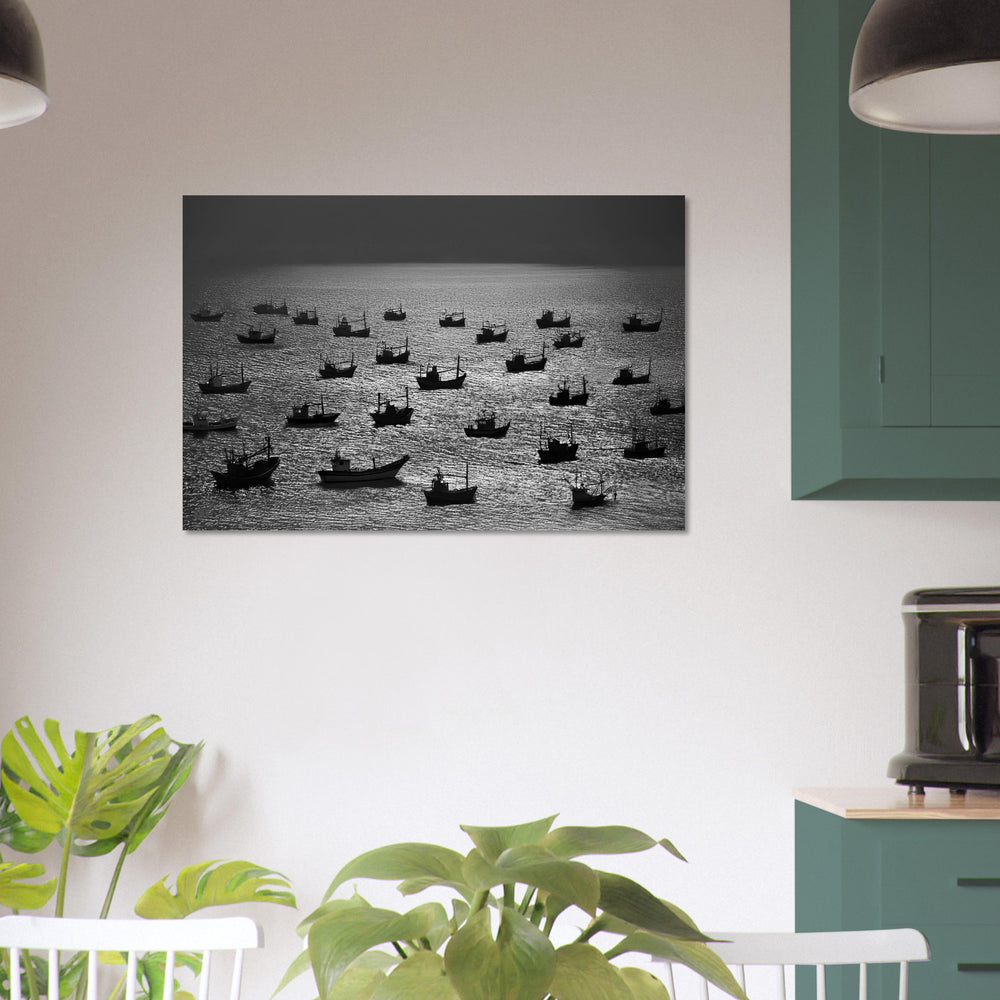 "FLOTILLA DARK"_Aluminum Print or Fine Art Poster - PBDesigns
