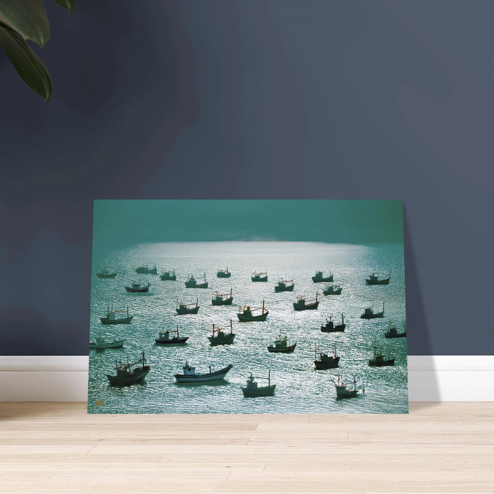 "FLOTILLA HAZE"_Aluminum Print or Fine Art Poster - PBDesigns