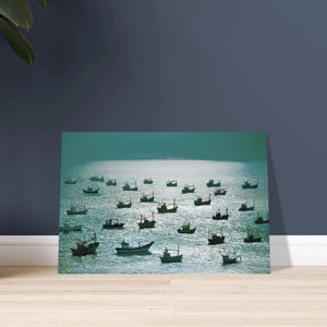"FLOTILLA HAZE"_Aluminum Print or Fine Art Poster - PBDesigns