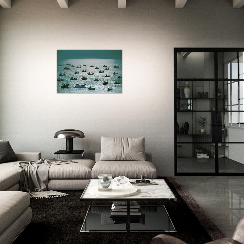 "FLOTILLA HAZE"_Aluminum Print or Fine Art Poster - PBDesigns