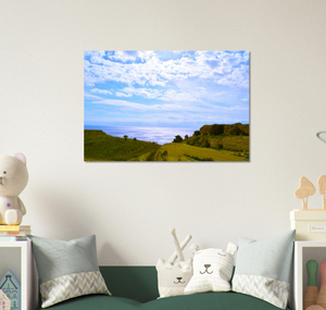 "COASTAL FIELDS"_Aluminium Print or Fine Art Poster - PBDesigns