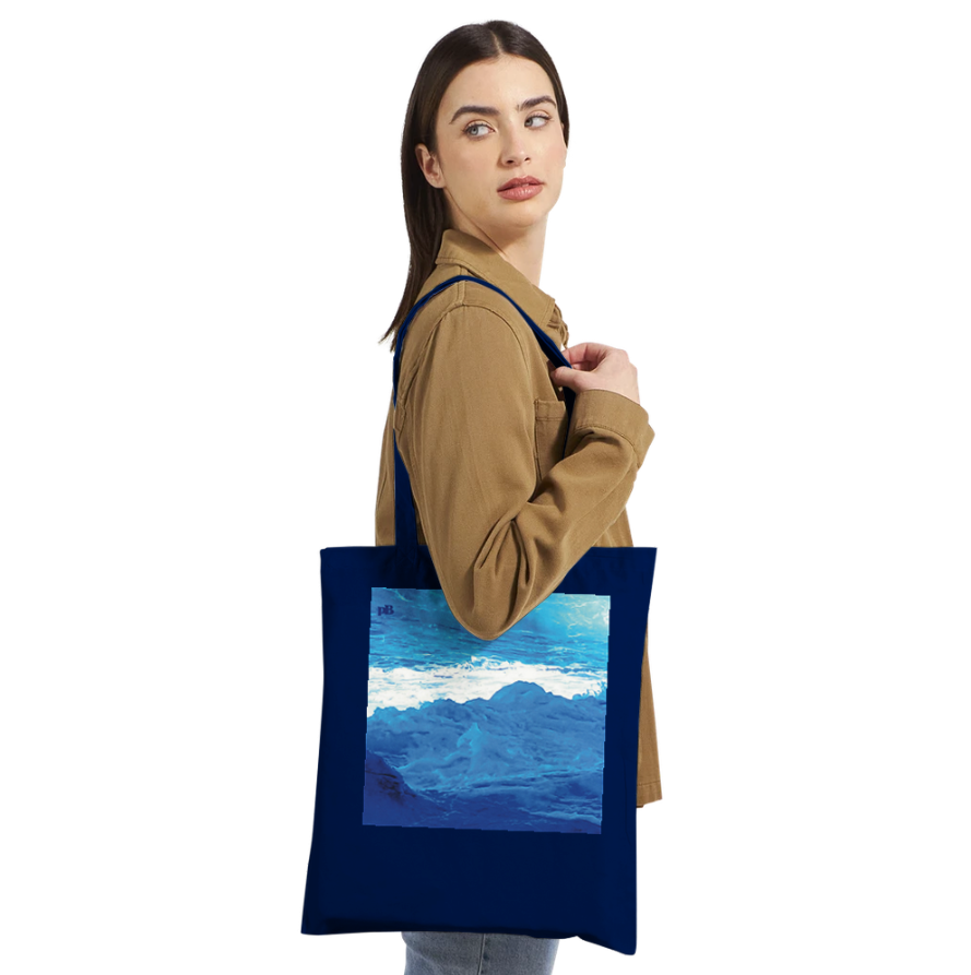 OCEAN 1 _Classic Tote Bag NAVY - PBDesigns