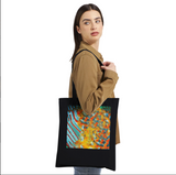 FISHES 13_DISCUS FISH _Classic Tote Bag BLACK