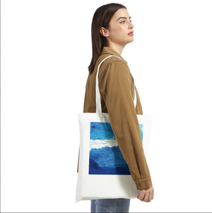 OCEAN 1 _Classic Tote Bag WHITE - PBDesigns