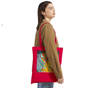 FISHES 13_DISCUS FISH _Classic Tote Bag RED - PBDesigns