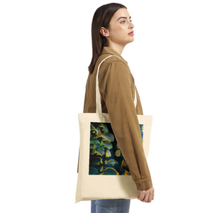 FISHES 16_YELLOW FINS _Classic Tote Bag NATURAL - PBDesigns