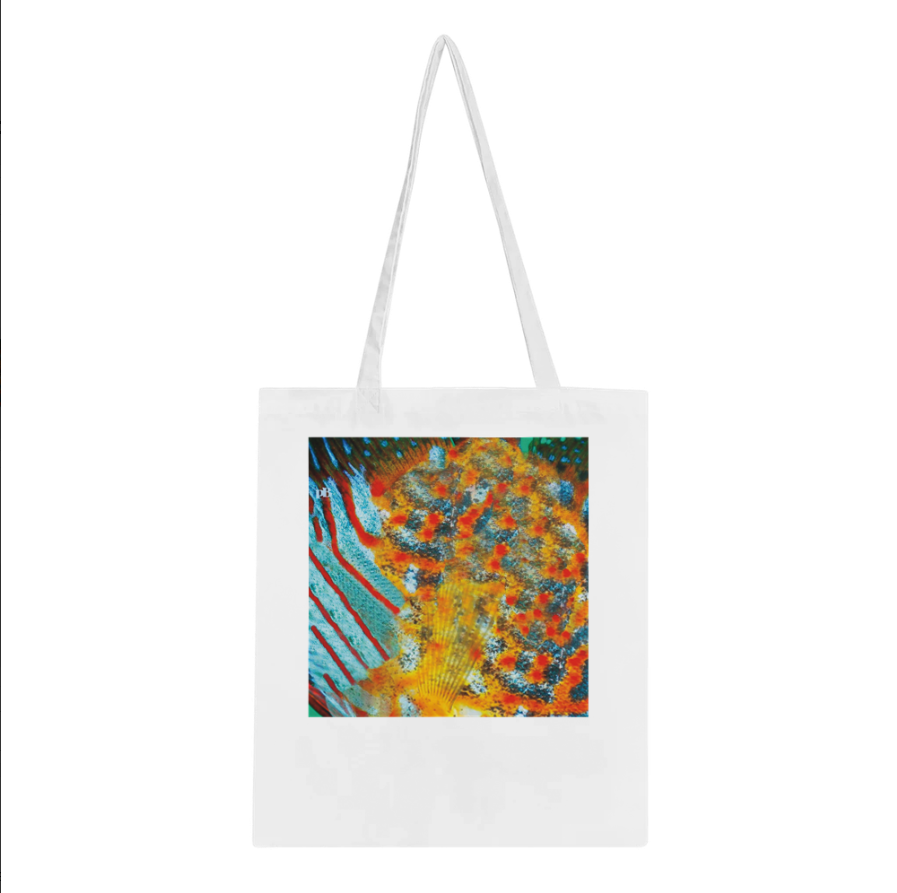 FISHES 13_DISCUS FISH _Classic Tote Bag WHITE - PBDesigns