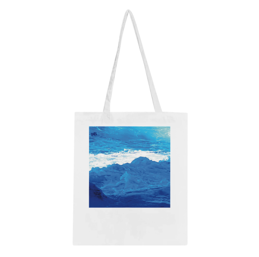 OCEAN 1 _Classic Tote Bag WHITE - PBDesigns