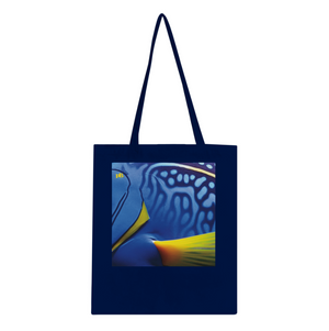 FISHES 10_REGAL TANG _Classic Tote Bag NAVY - PBDesigns