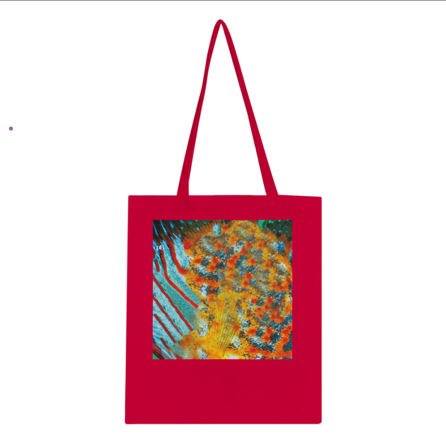 FISHES 13_DISCUS FISH _Classic Tote Bag RED - PBDesigns