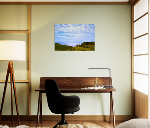 "COASTAL FIELDS"_Aluminium Print or Fine Art Poster - PBDesigns