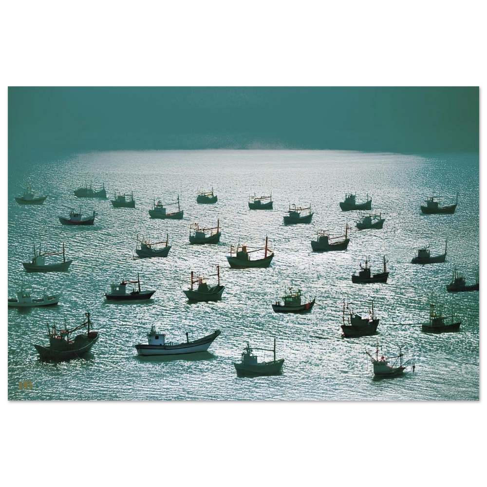 "FLOTILLA HAZE"_Aluminum Print or Fine Art Poster