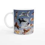 IT'S RAINING! 05_DOGS ONLY_ 11oz (32 cl) Ceramic Mug_Tasse en céramique