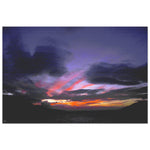 "AUTUMN SUNSET 01"_Aluminum Print or Fine Art Poster_Tirage sur aluminium ou affiche d’art