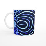 FISHES 12_BLUE EMPEROR ANGELFISH_11oz (32 cl) Ceramic Mug_Tasse en céramique