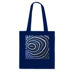 FISHES 12_BLUE EMPEROR ANGELFISH _Classic Tote Bag NAVY