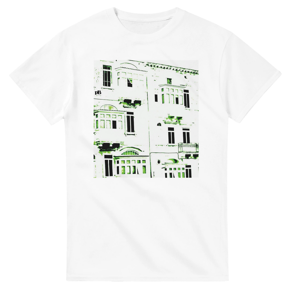 MALTA BALCONIES 21 XRAY GREEN_Unisex Crewneck T-shirt_T-shirt cold rond VERT