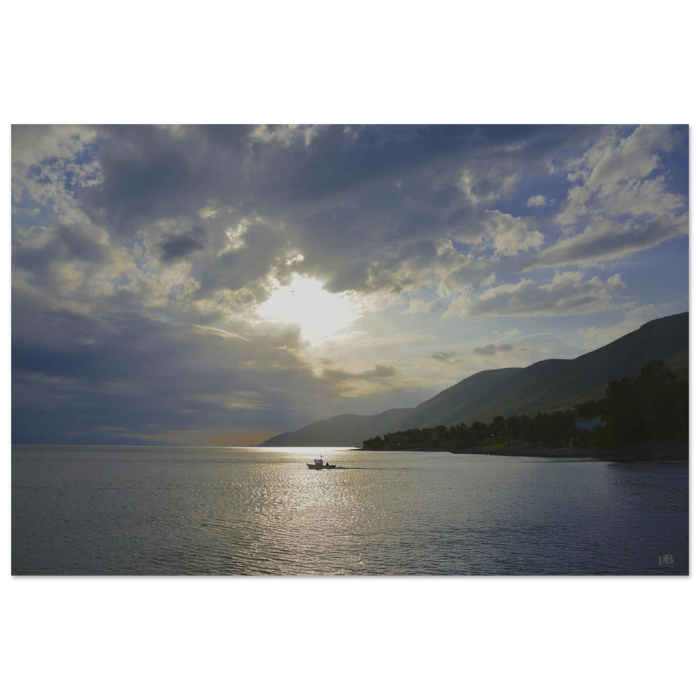 "SPRING EARLY EVENING"_Premium Semi-Glossy Poster_Affiche en papier semi-brillant premium