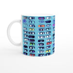 CARS 03 BLUE_11oz (32 cl) Ceramic Mug_Tasse en céramique