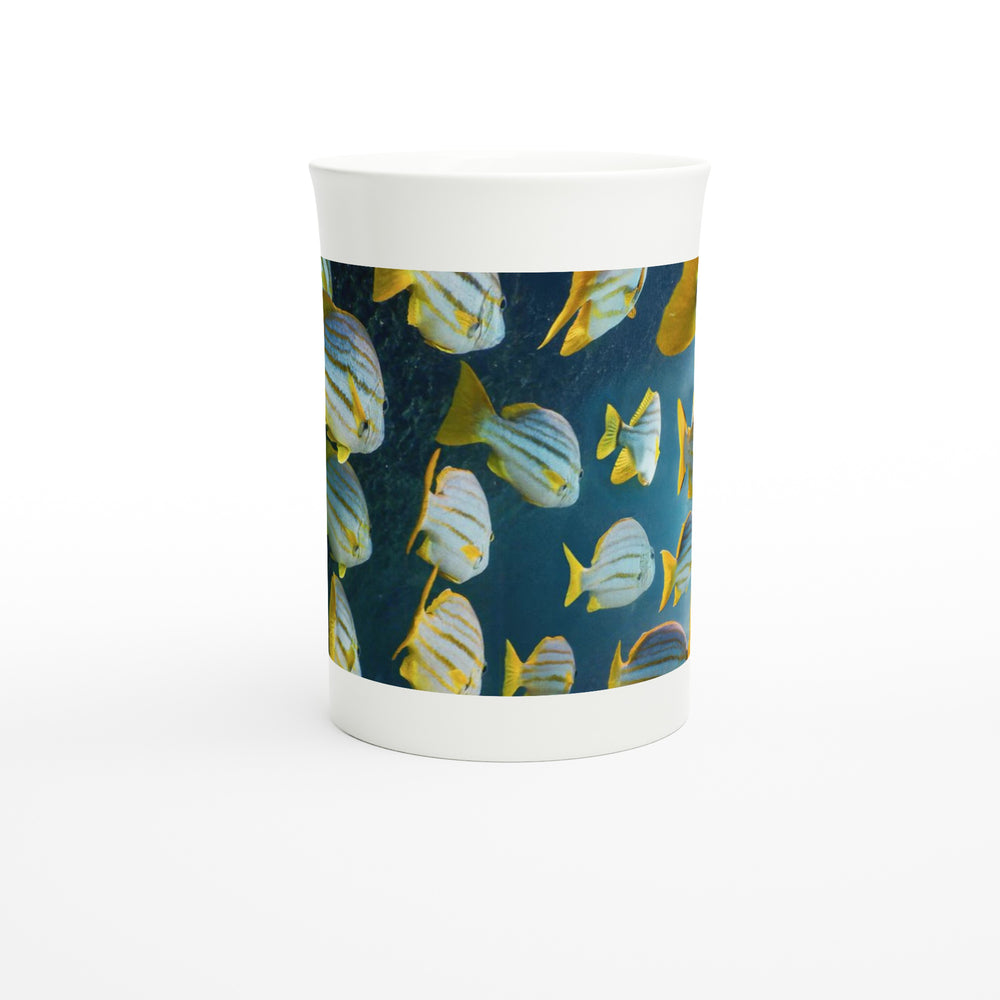 FISHES 16_YELLOW FINS_10oz (29 cl) Porcelain Mug - PBDesigns