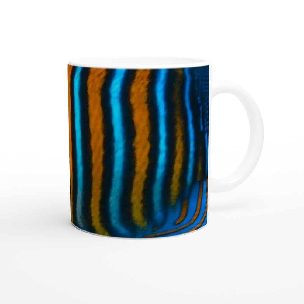 FISHES 09_ROYAL ANGELFISH_11oz (32 cl) Ceramic Mug - PBDesigns