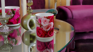 FLOWERS 07_RED-PINK ROSES_11oz (32 cl) Ceramic Mug - PBDesigns