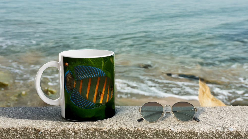 FISHES 04_11oz (32 cl) Ceramic Mug - PBDesigns