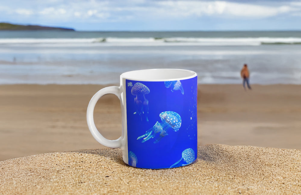 FISHES 08 JELLIES_11oz (32 cl) Ceramic Mug - PBDesigns