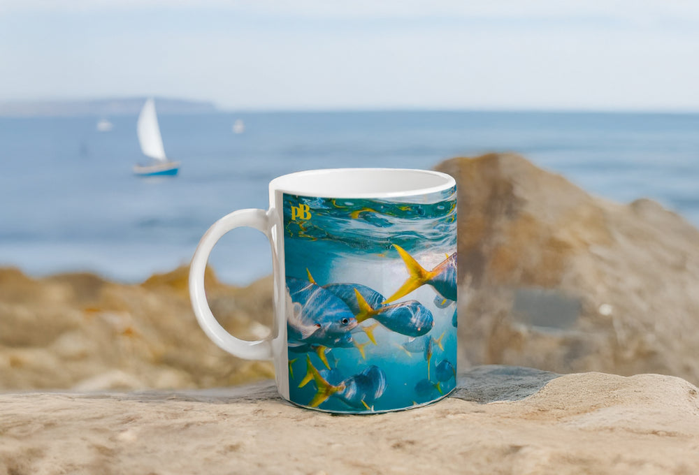 FISHES 01_11oz (32 cl) Ceramic Mug - PBDesigns