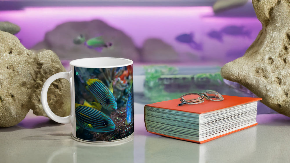 FISHES 06_11oz (32 cl) Ceramic Mug - PBDesigns