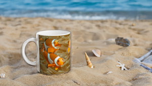 FISHES 05_CLOWN FISH_11oz (32 cl) Ceramic Mug - PBDesigns