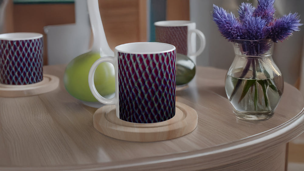 EMPEROR ANGELFISH_VELVET_11oz (32 cl) Ceramic Mug - PBDesigns
