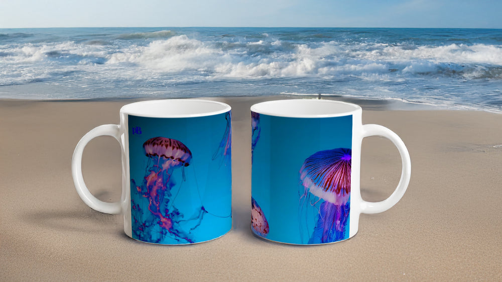 FISHES 07 JELLIES_11oz (32 cl) Ceramic Mug - PBDesigns
