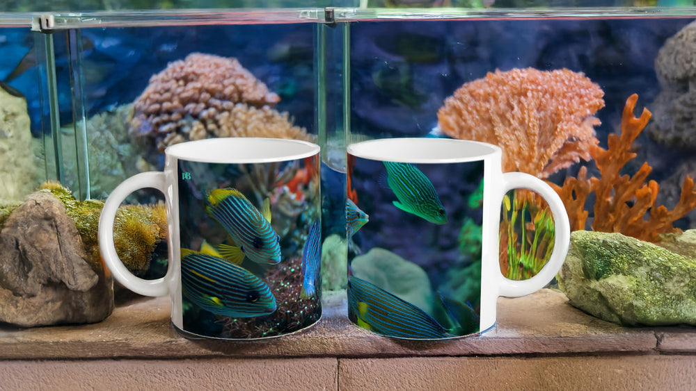 FISHES 06_11oz (32 cl) Ceramic Mug - PBDesigns
