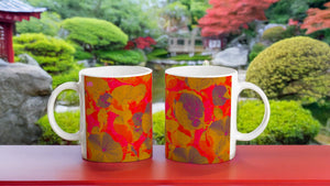 CAPUCINES 20 CHINOIS_White 11oz (32 cl) Ceramic Mug - PBDesigns