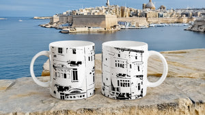 MALTA BALCONIES 09 XRAY_11oz (32 cl) Ceramic Mug - PBDesigns