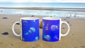 FISHES 08 JELLIES_11oz (32 cl) Ceramic Mug - PBDesigns